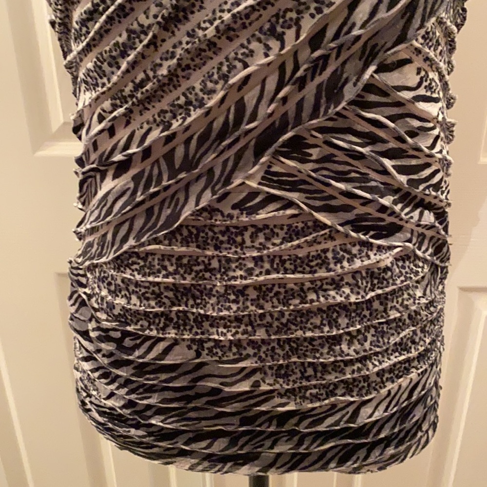 Milano Ruffle Print Top - Picture 2 of 6